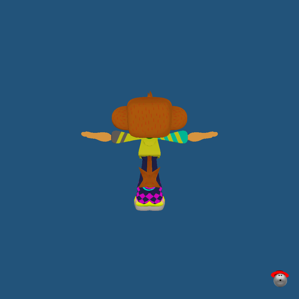Amigo （sonic crossworlds） - Back