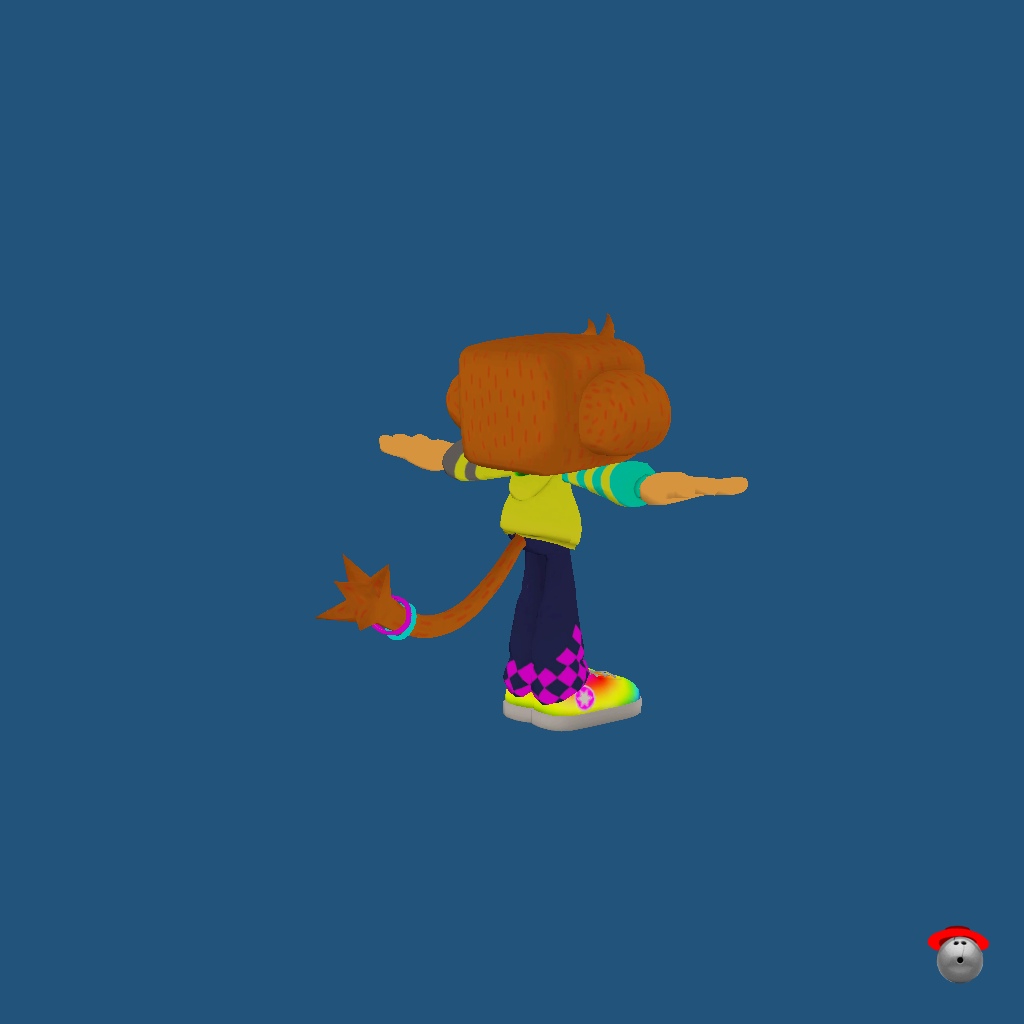 Amigo （sonic crossworlds） - Back Right