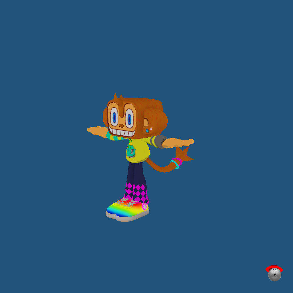 Amigo （sonic crossworlds） - Front Left