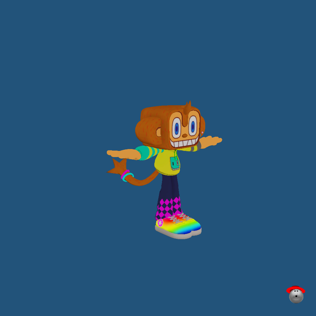 Amigo （sonic crossworlds） - Front Right