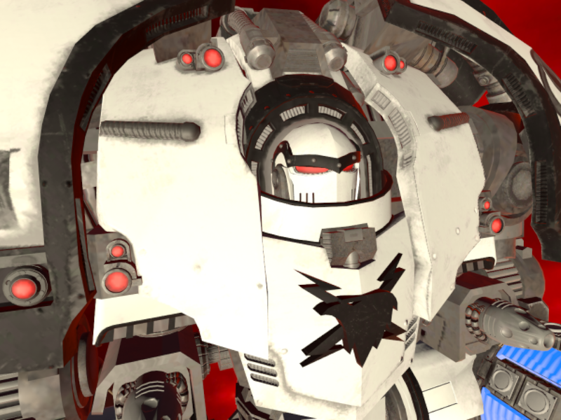 Luna Wolves Saturnine Dreadnought