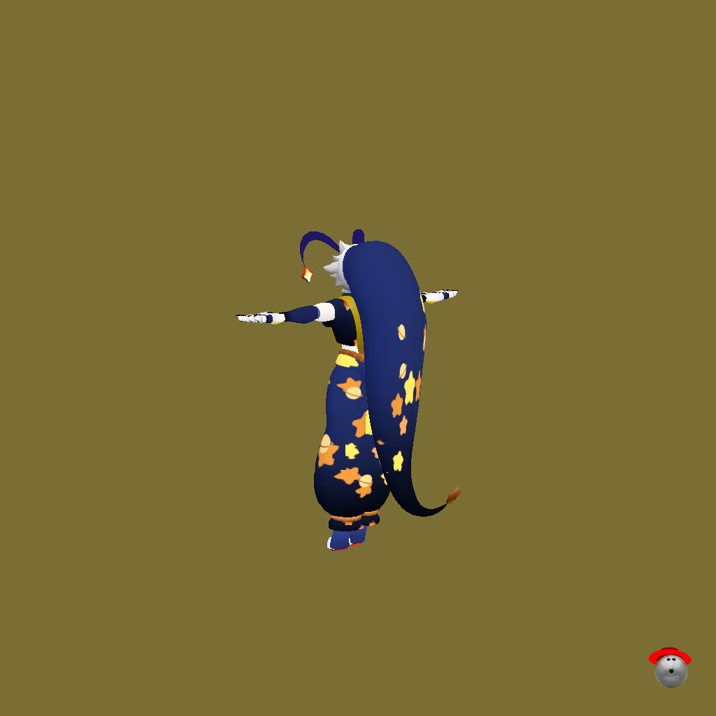 Moonglint Space cat - Back Left