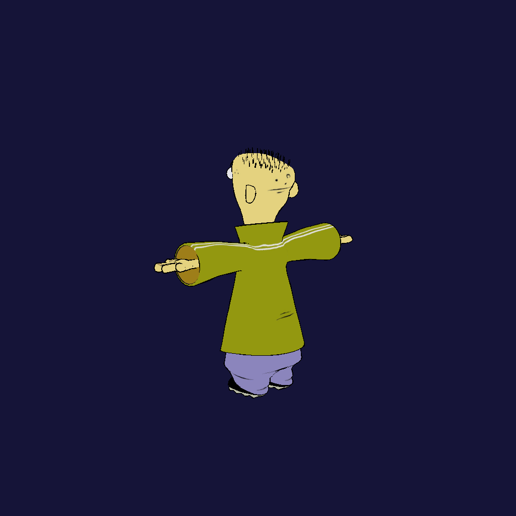 Ed （Model By Rhettro_movies） - Back Left