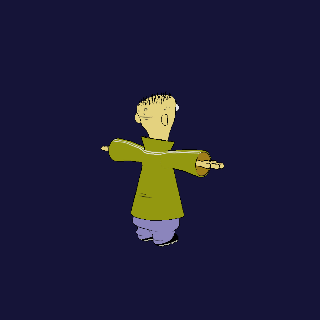 Ed （Model By Rhettro_movies） - Back Right