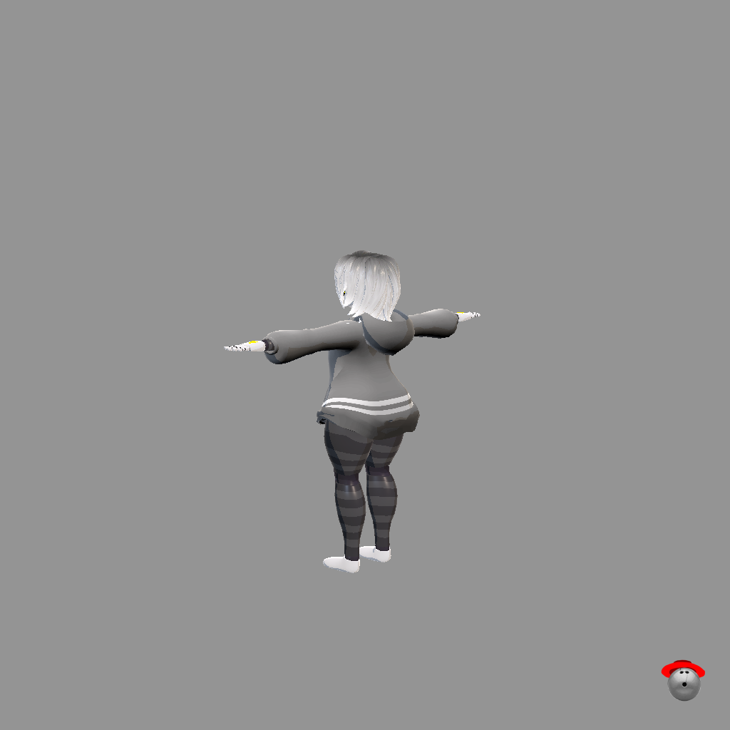 Female Worker Drone - Back Left