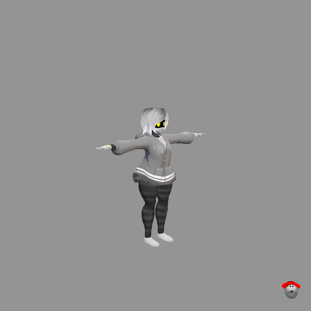 Female Worker Drone - Front Right