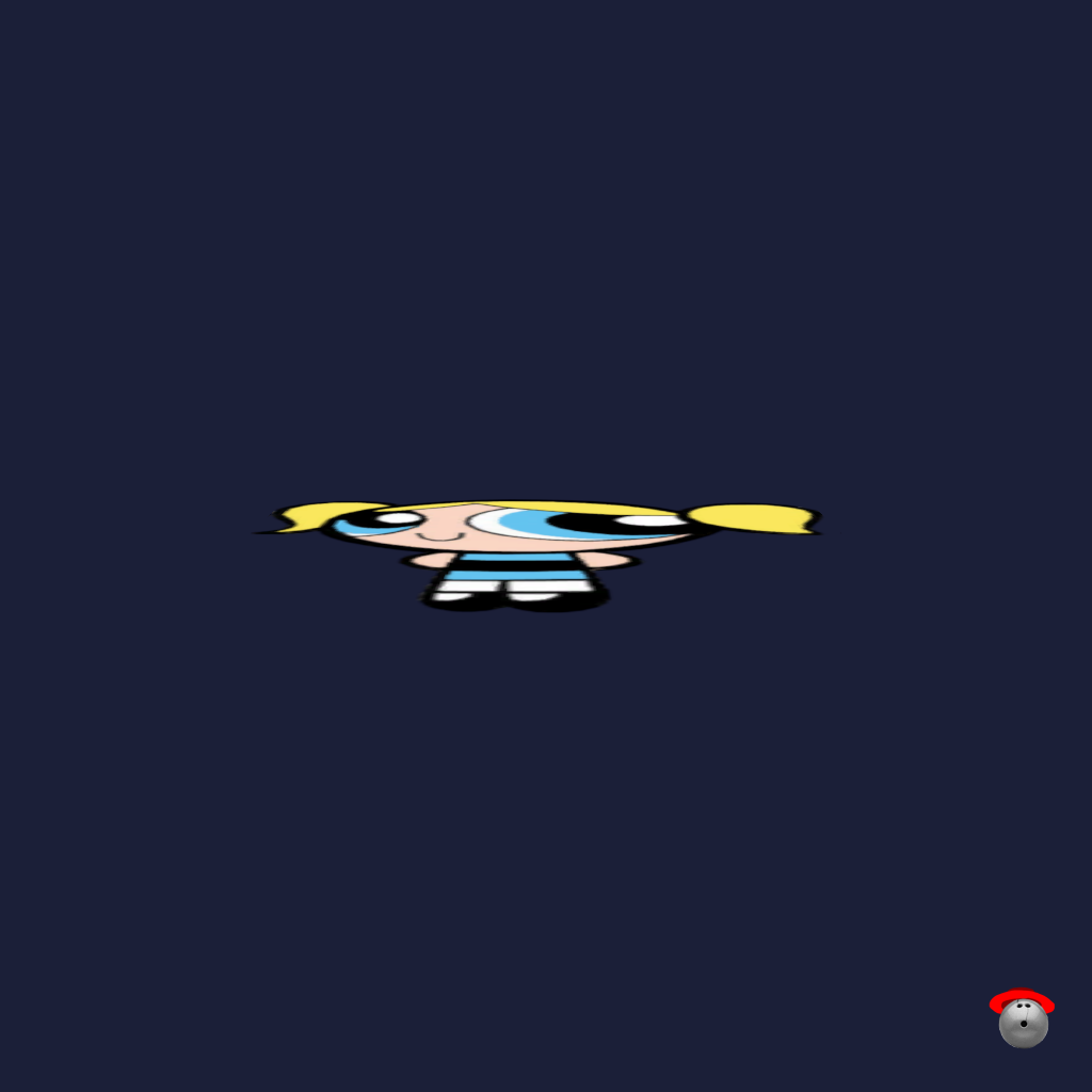 Bubbles （The PowerPuff Girls） - Straight Bottom