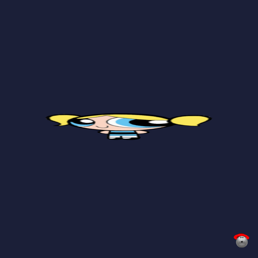 Bubbles （The PowerPuff Girls） - Straight Top