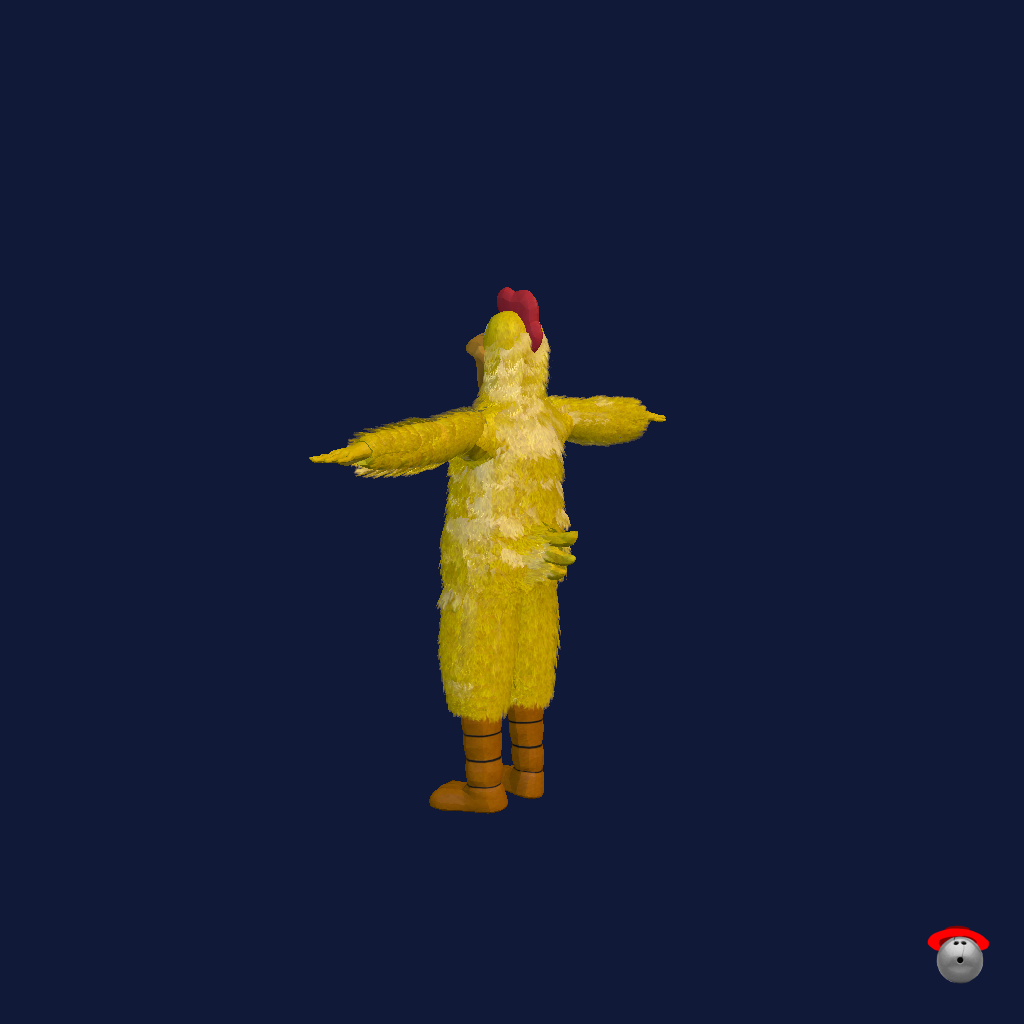 Chicken Ellis - Back Left