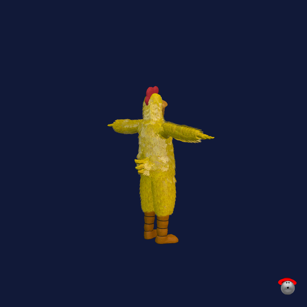 Chicken Ellis - Back Right
