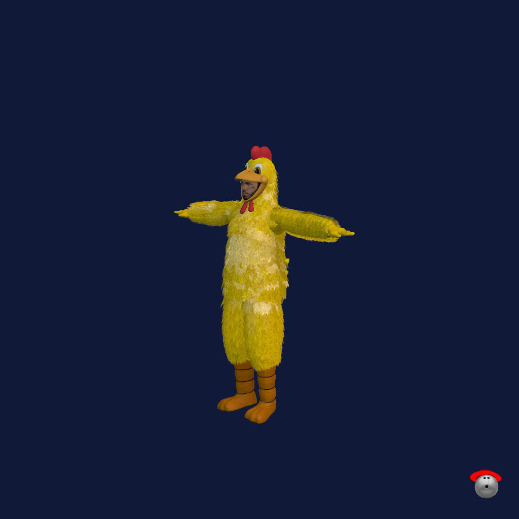 Chicken Ellis - Front Left