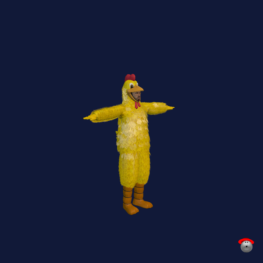 Chicken Ellis - Front Right