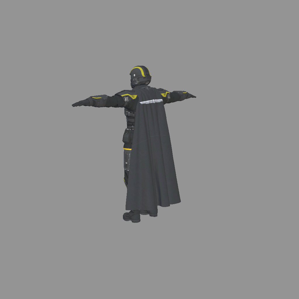 B-01 Tactical （CUSTOMIZABLE） - Back Left