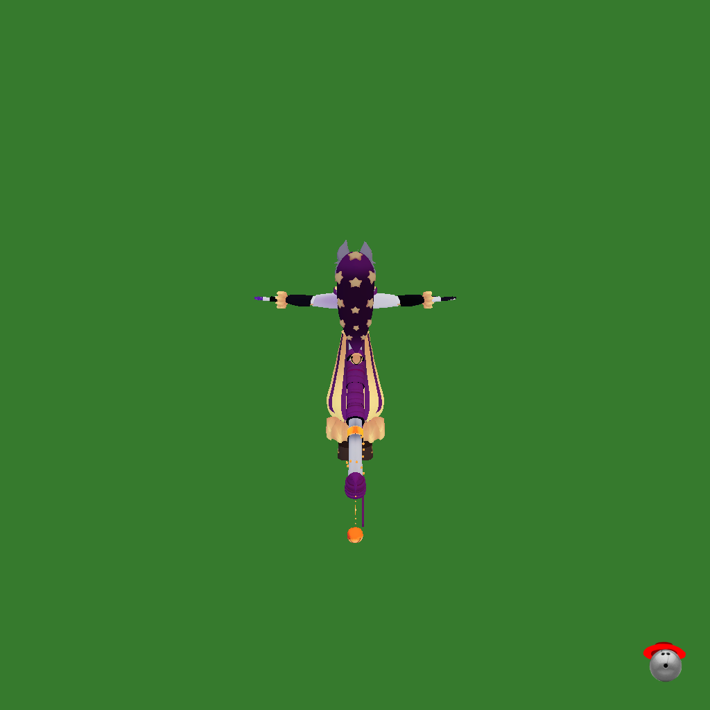 kitty moon - Back