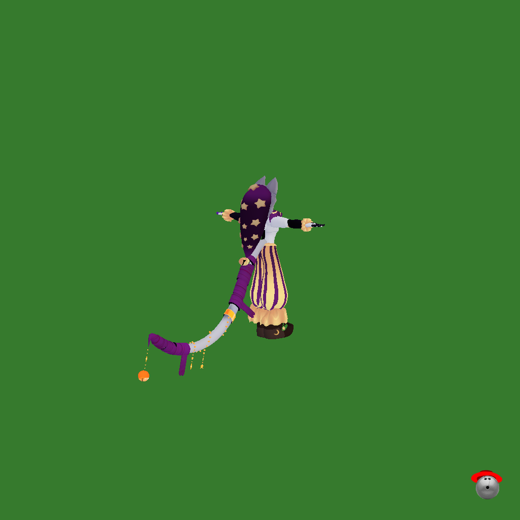 kitty moon - Back Right