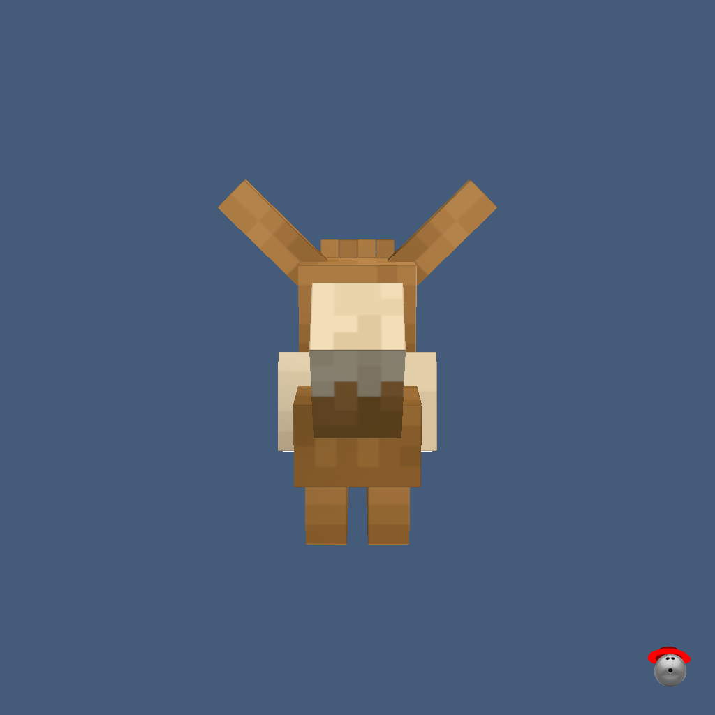 Minecraft Eevee - Back