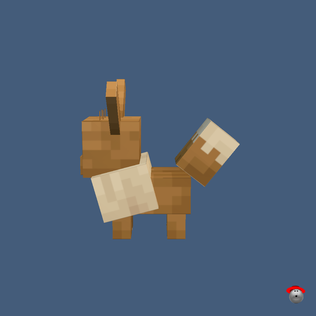 Minecraft Eevee - Left