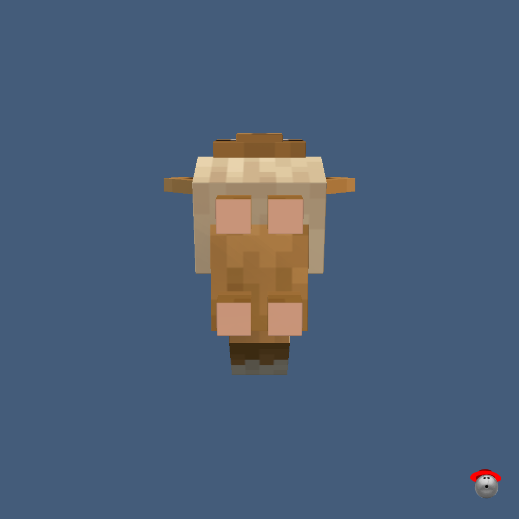 Minecraft Eevee - Straight Bottom