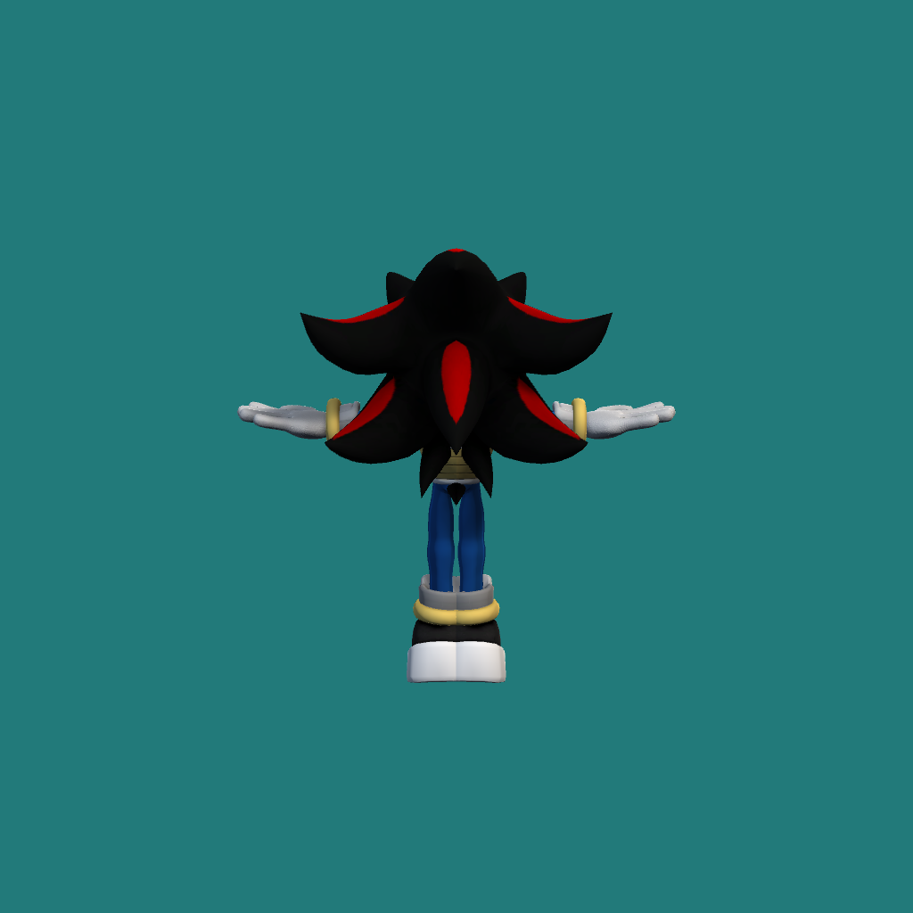 Vegeta Shadow - Back