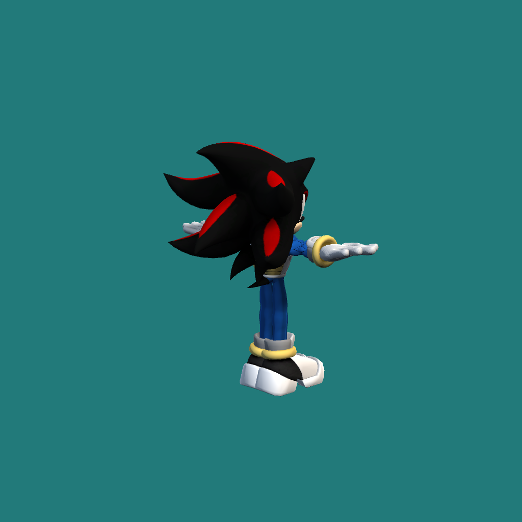 Vegeta Shadow - Back Right