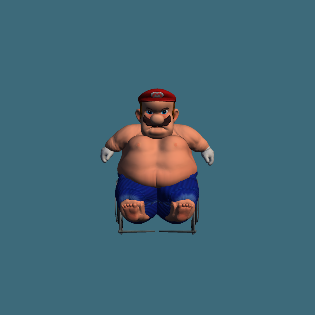 My 600LB Life （Super Mario Bros Edition） - Front