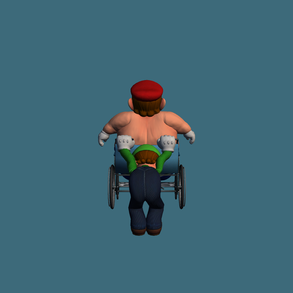 My 600LB Life （Super Mario Bros Edition） - Back