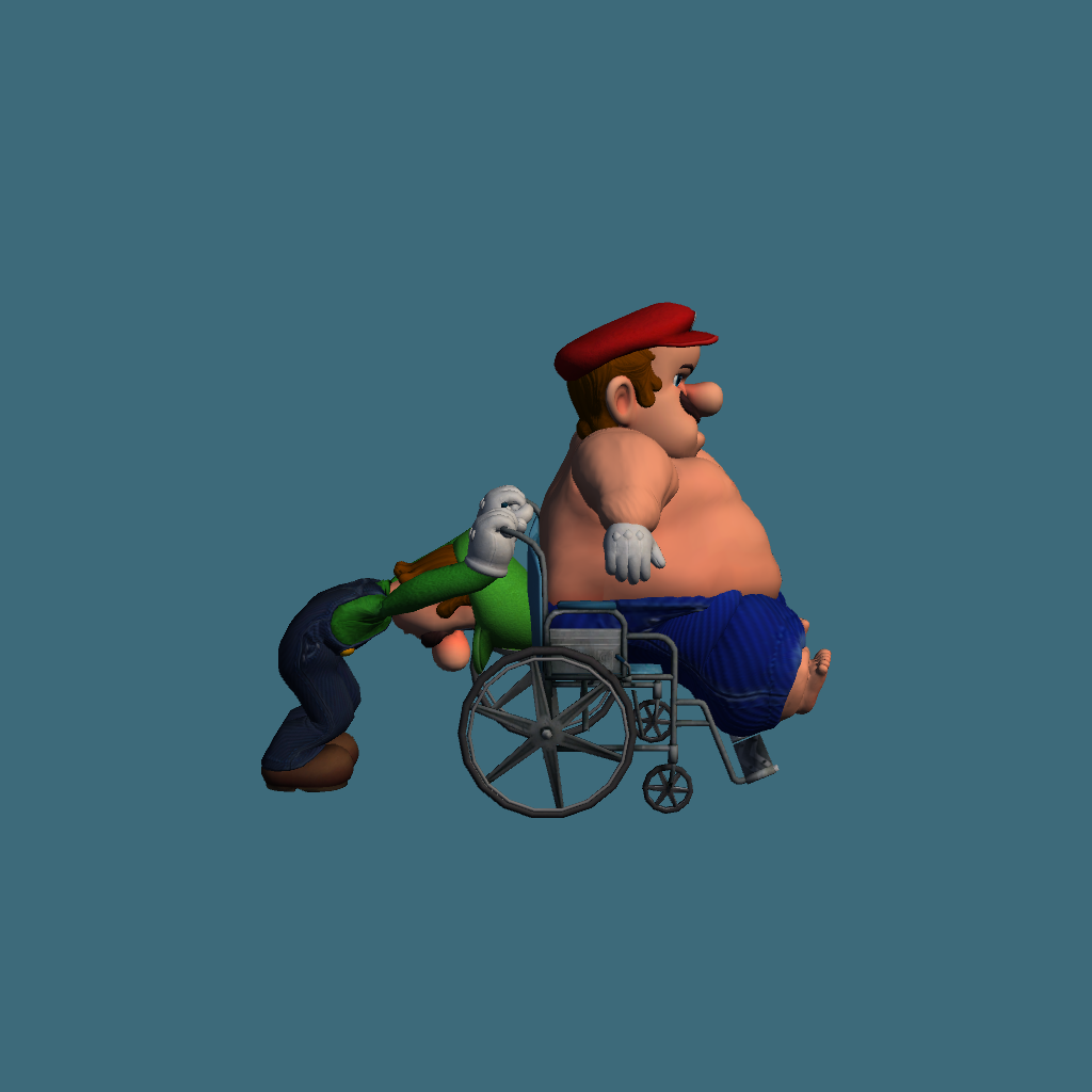 My 600LB Life （Super Mario Bros Edition） - Right