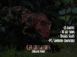 Ceratosaurus - Jurassic Park （PC＆Quest）