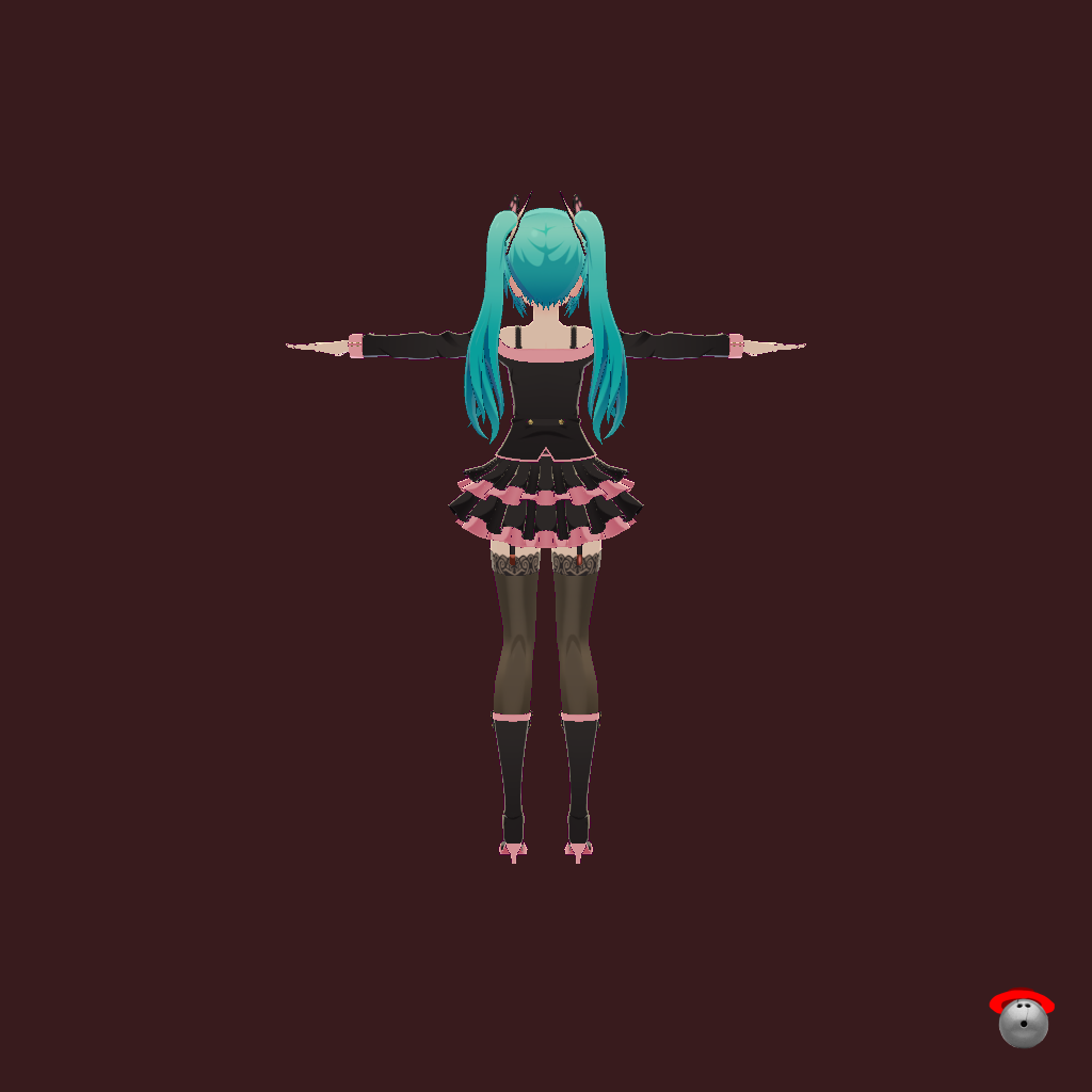 Miku Pink - Back