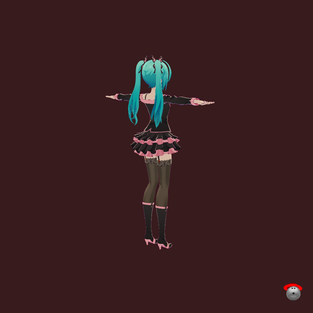 Miku Pink - Back Right