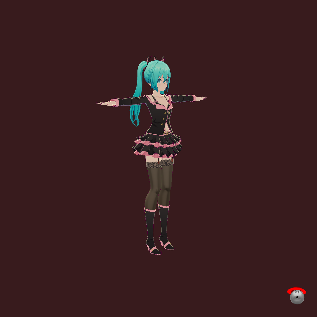 Miku Pink - Front Right