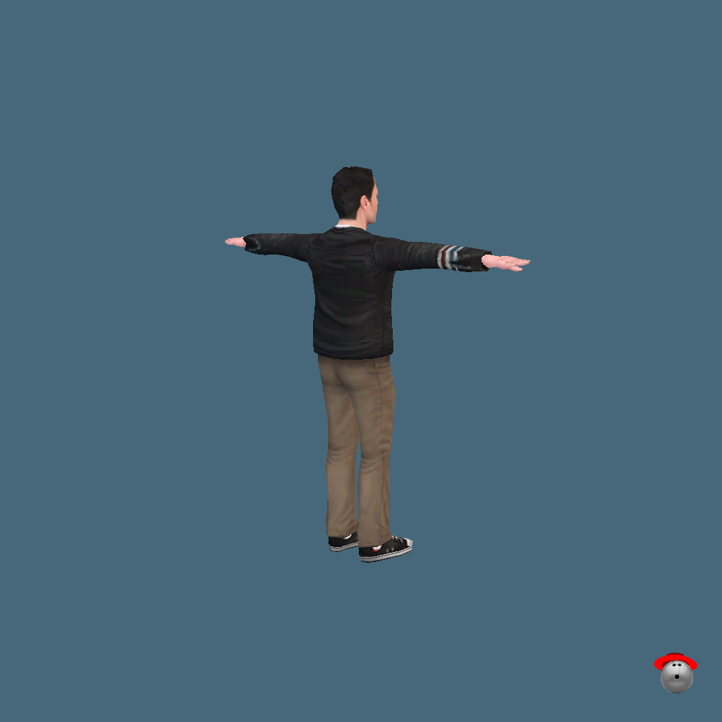 Johnny Knoxville （Jackass˸ The Game） - Back Right