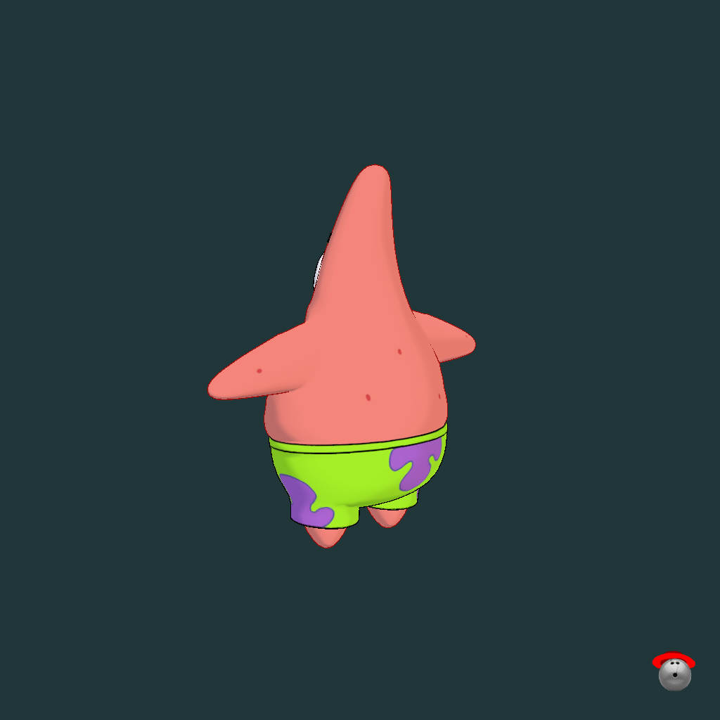 Patrick Star （Fortnite） - Back Left