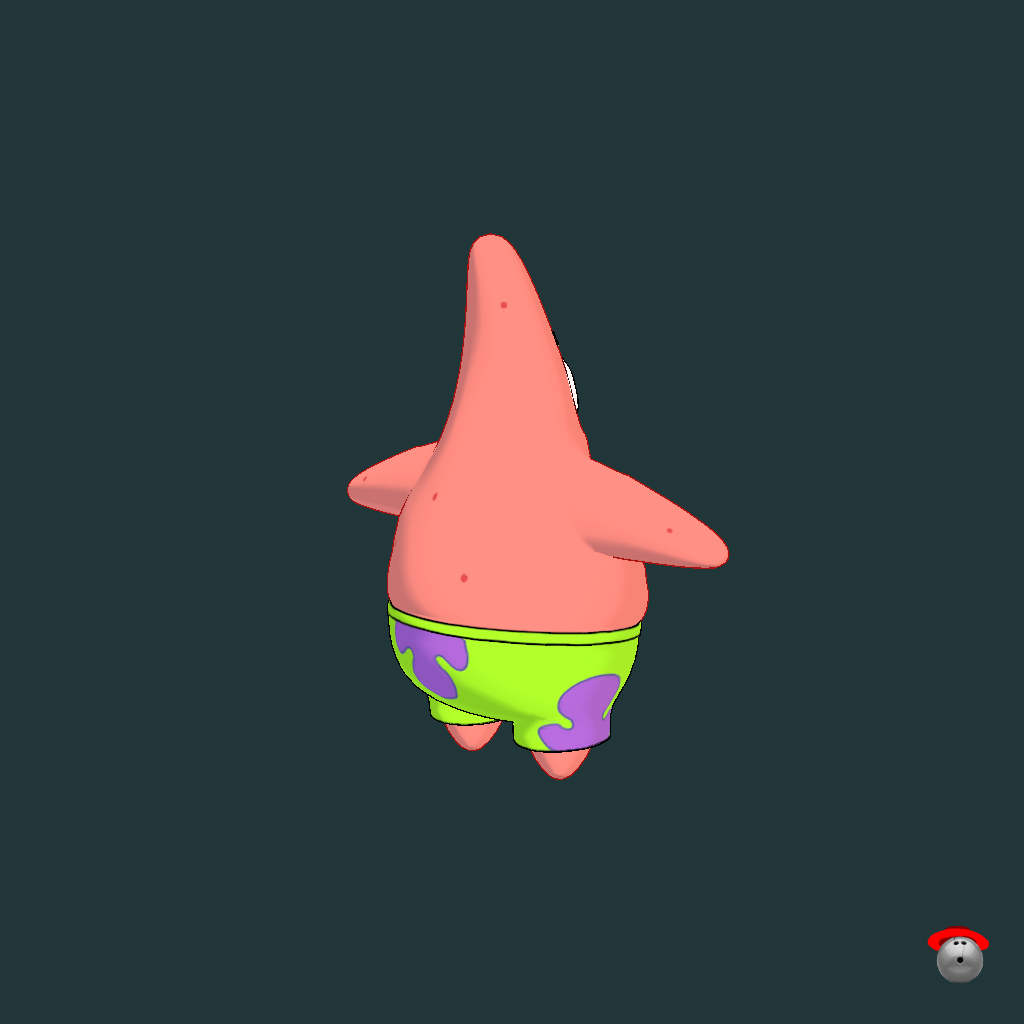 Patrick Star （Fortnite） - Back Right