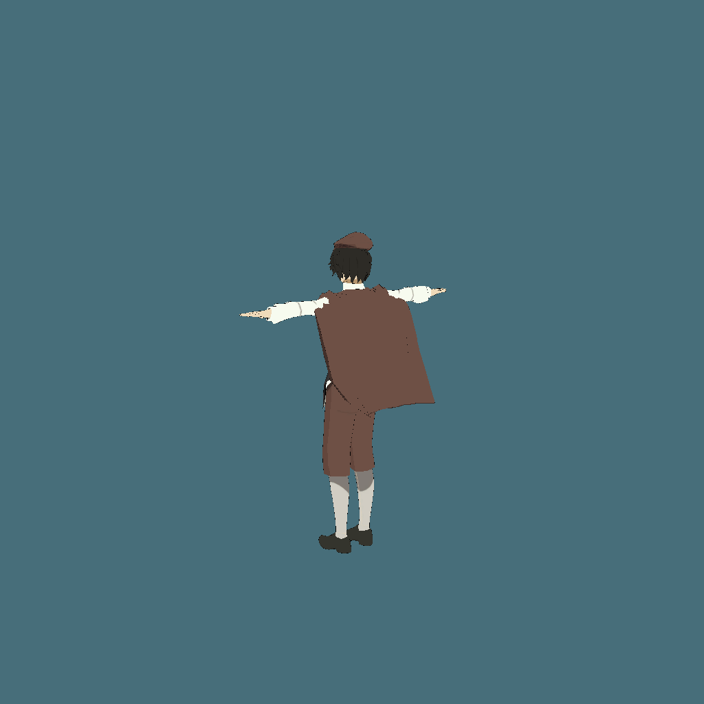 Ranpo Edogawa - Bungou Stray Dogs - Back Left