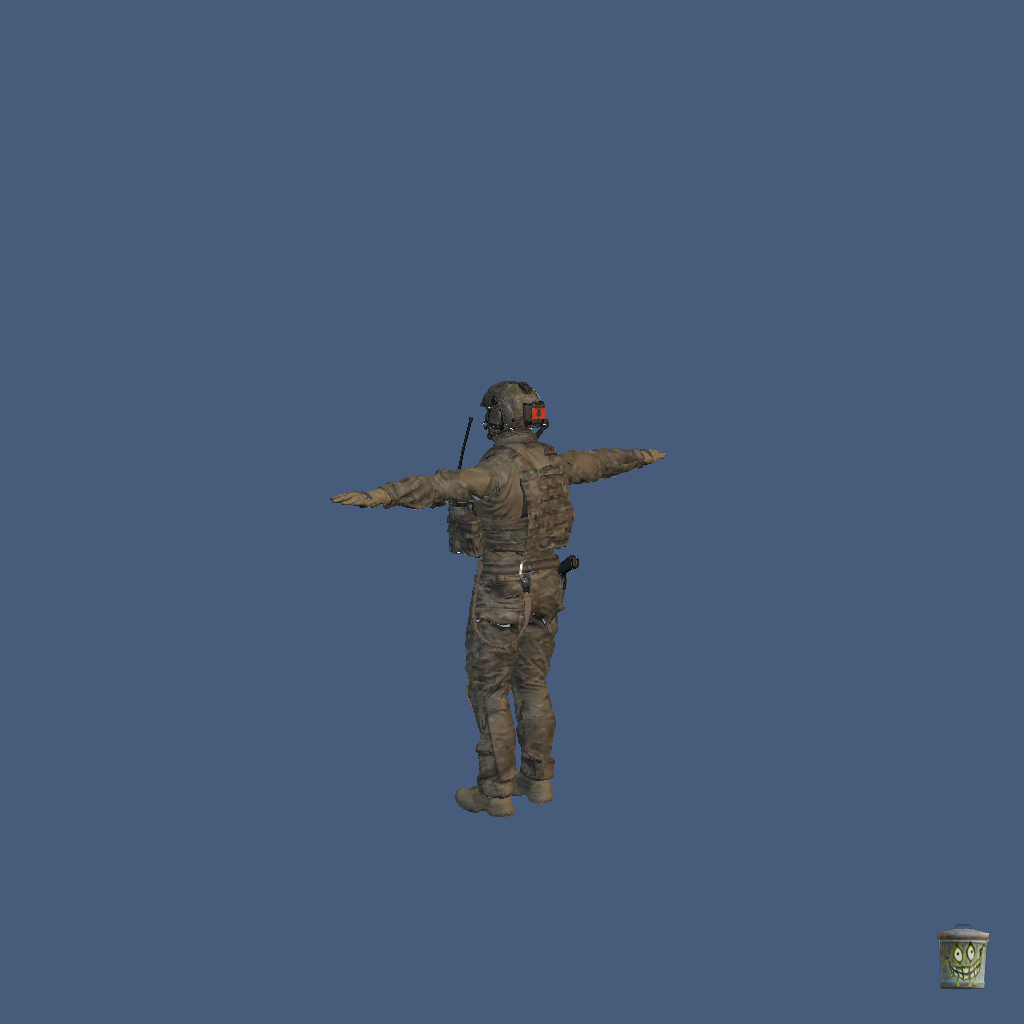 ｜ 75th Ranger Regiment ｜ Rifleman ＋ Combat Medic v2｜ - Back Left