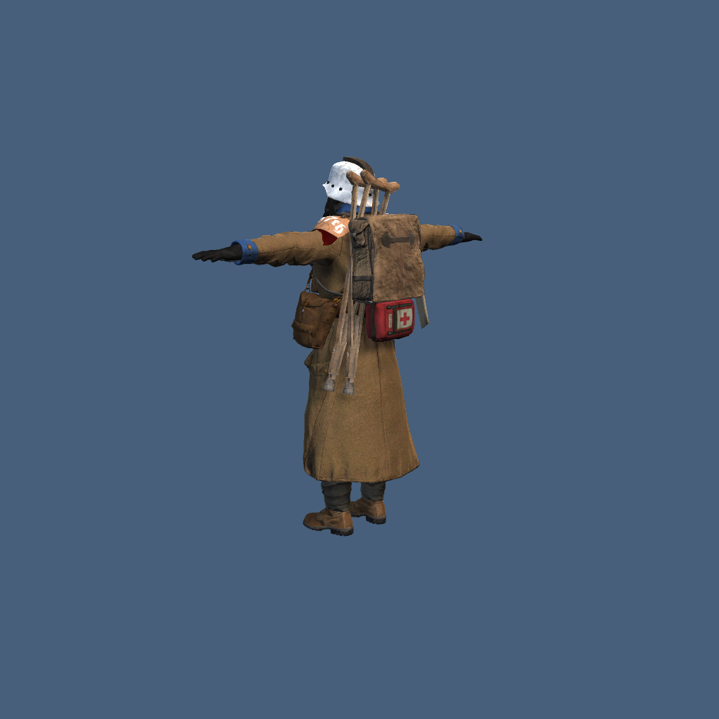 497th Krieg Regiment Medic - Back Left