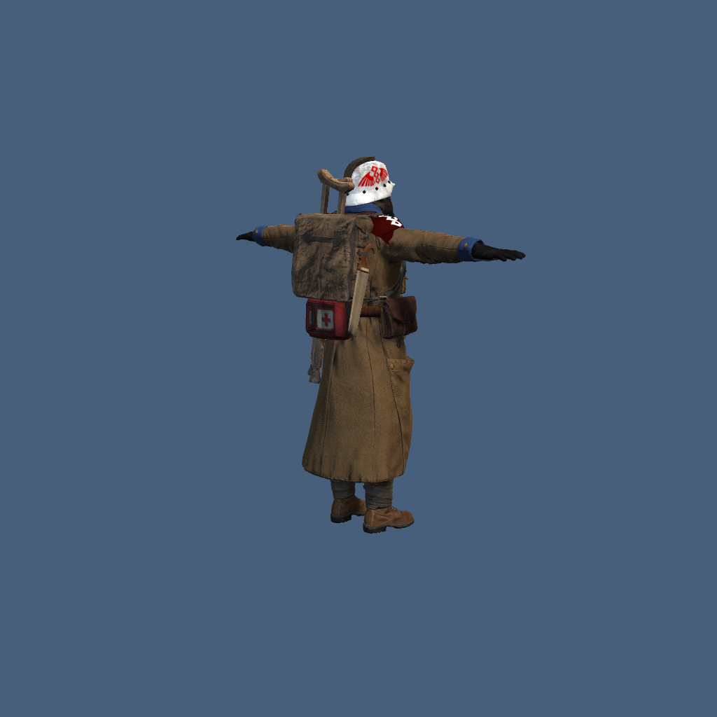 497th Krieg Regiment Medic - Back Right