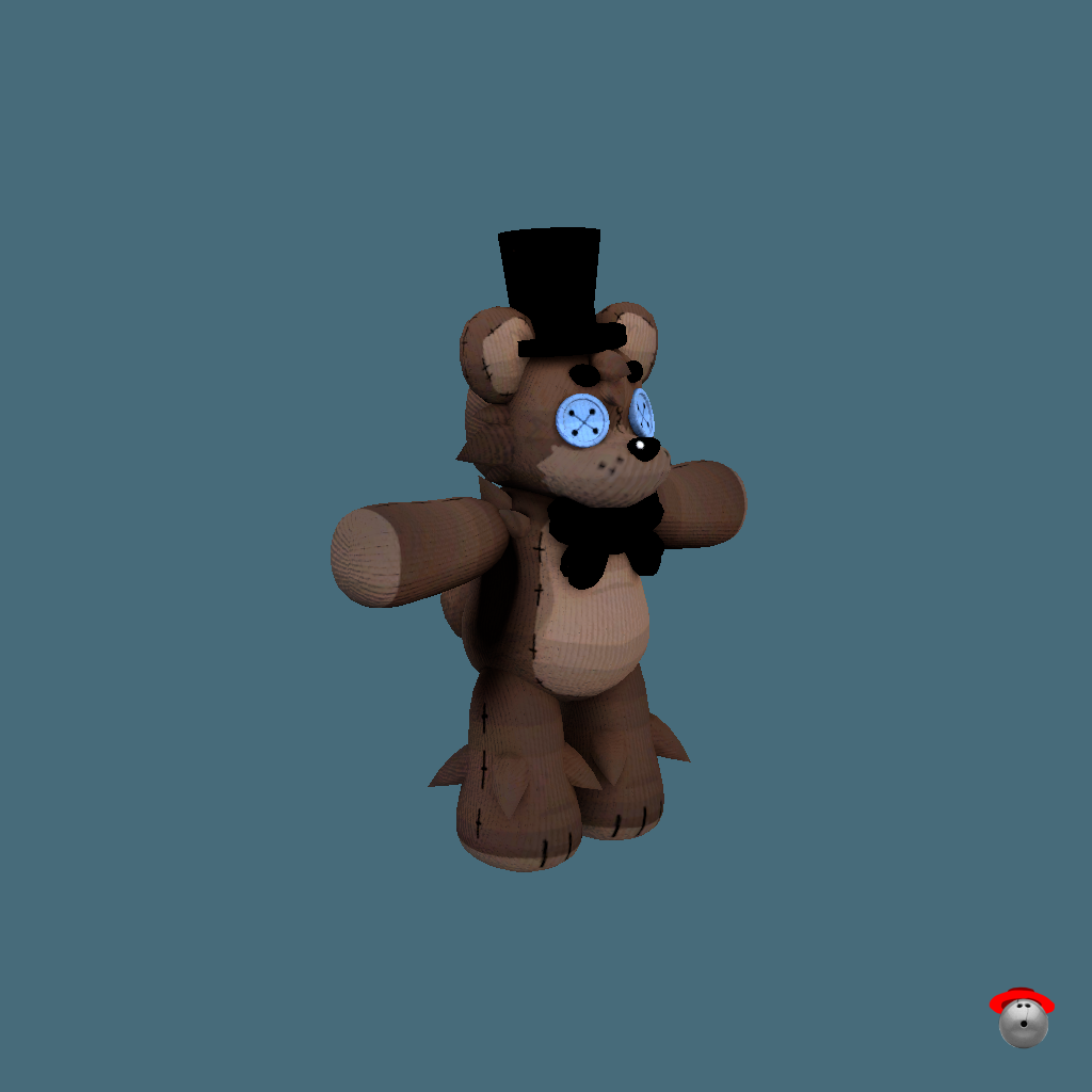 Freddy Fazbear Plushie - Front Right