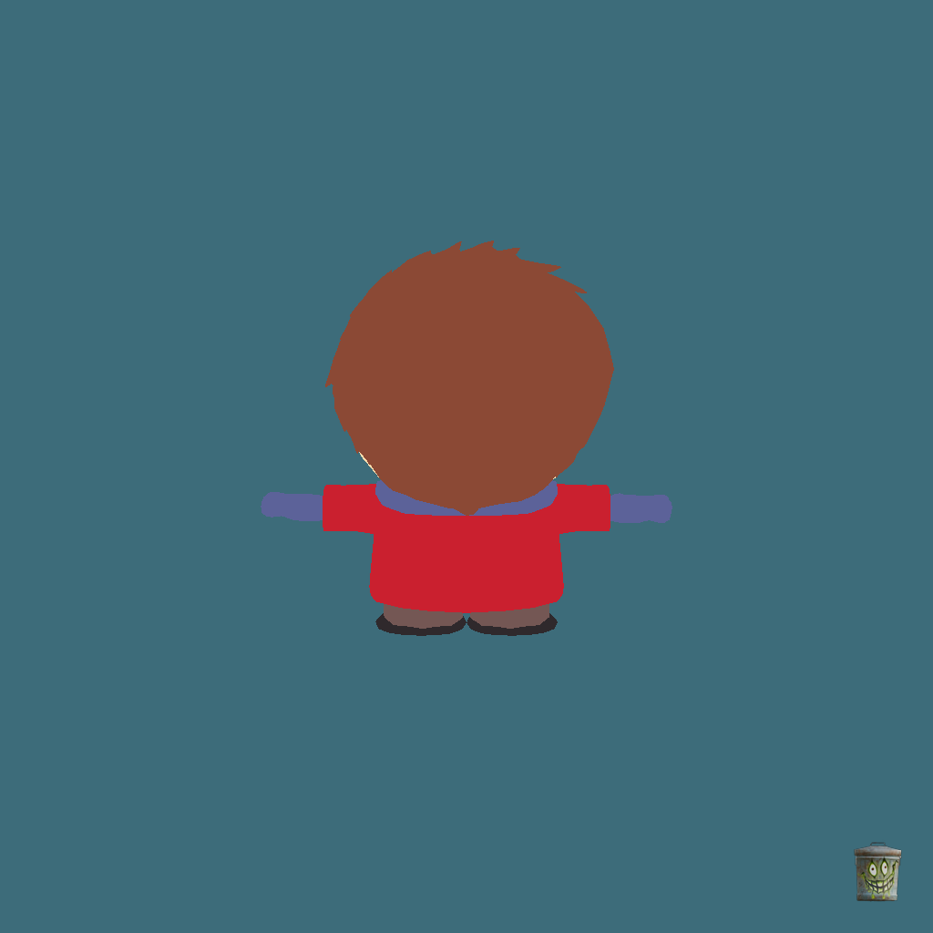 Clyde Donovan - South Park - Back