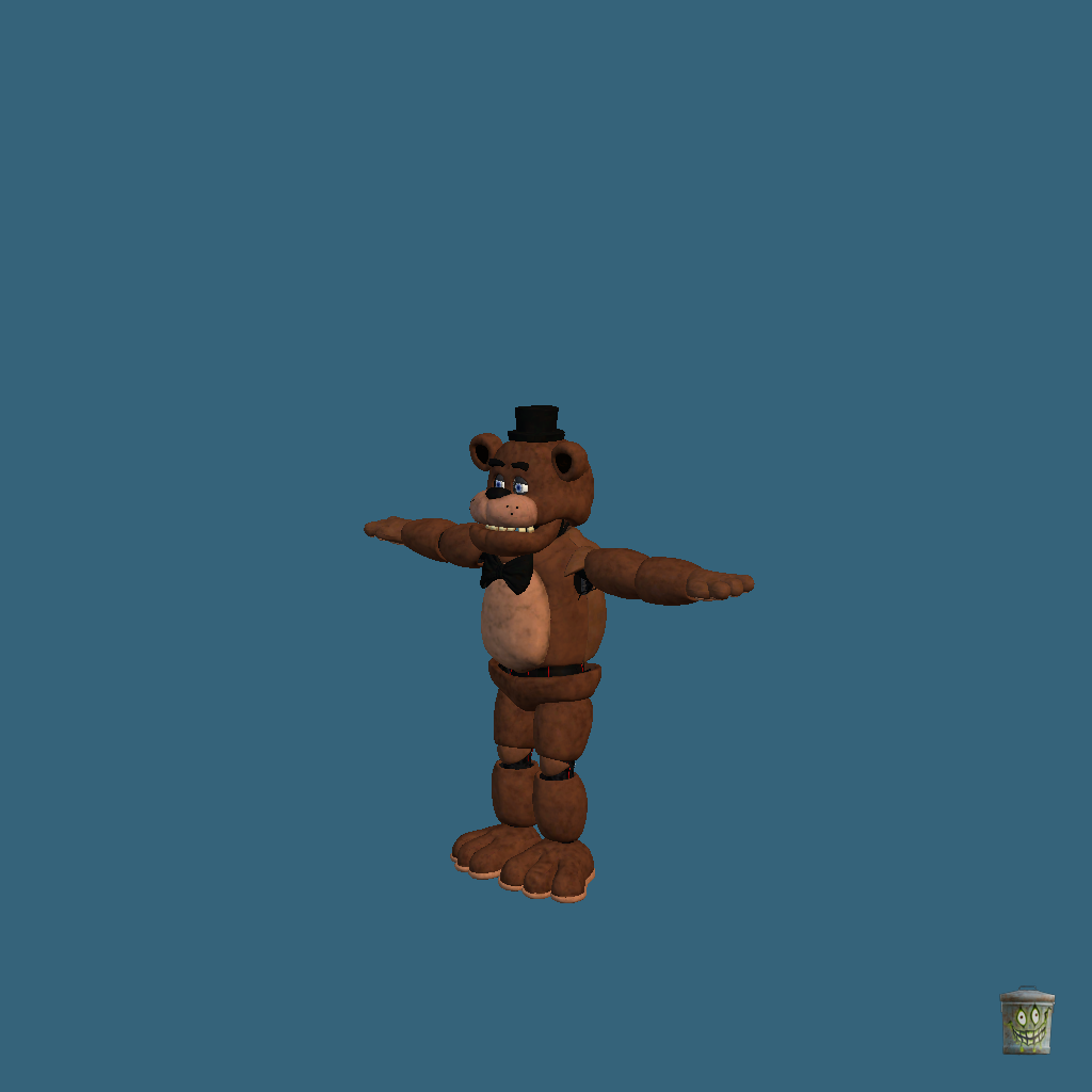 Movie Costume Freddy - Front Left