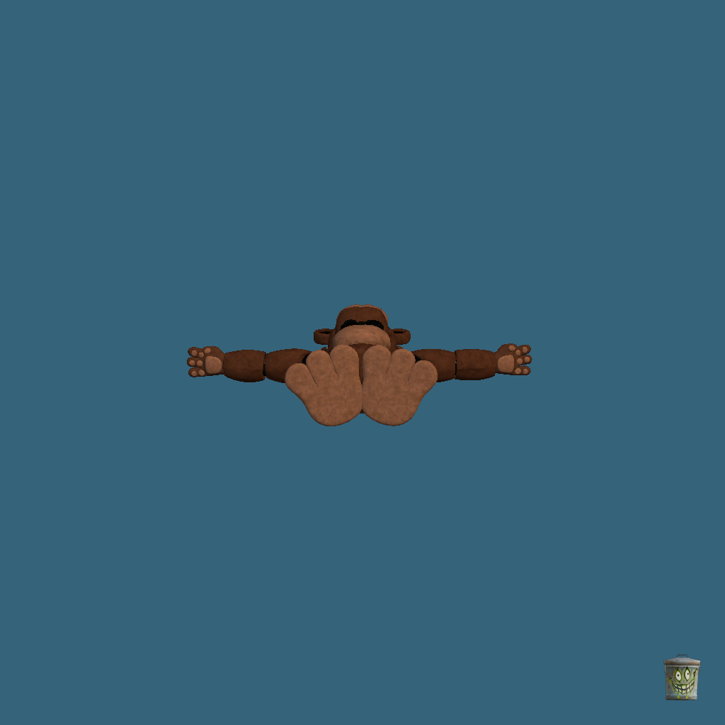Movie Costume Freddy - Straight Bottom
