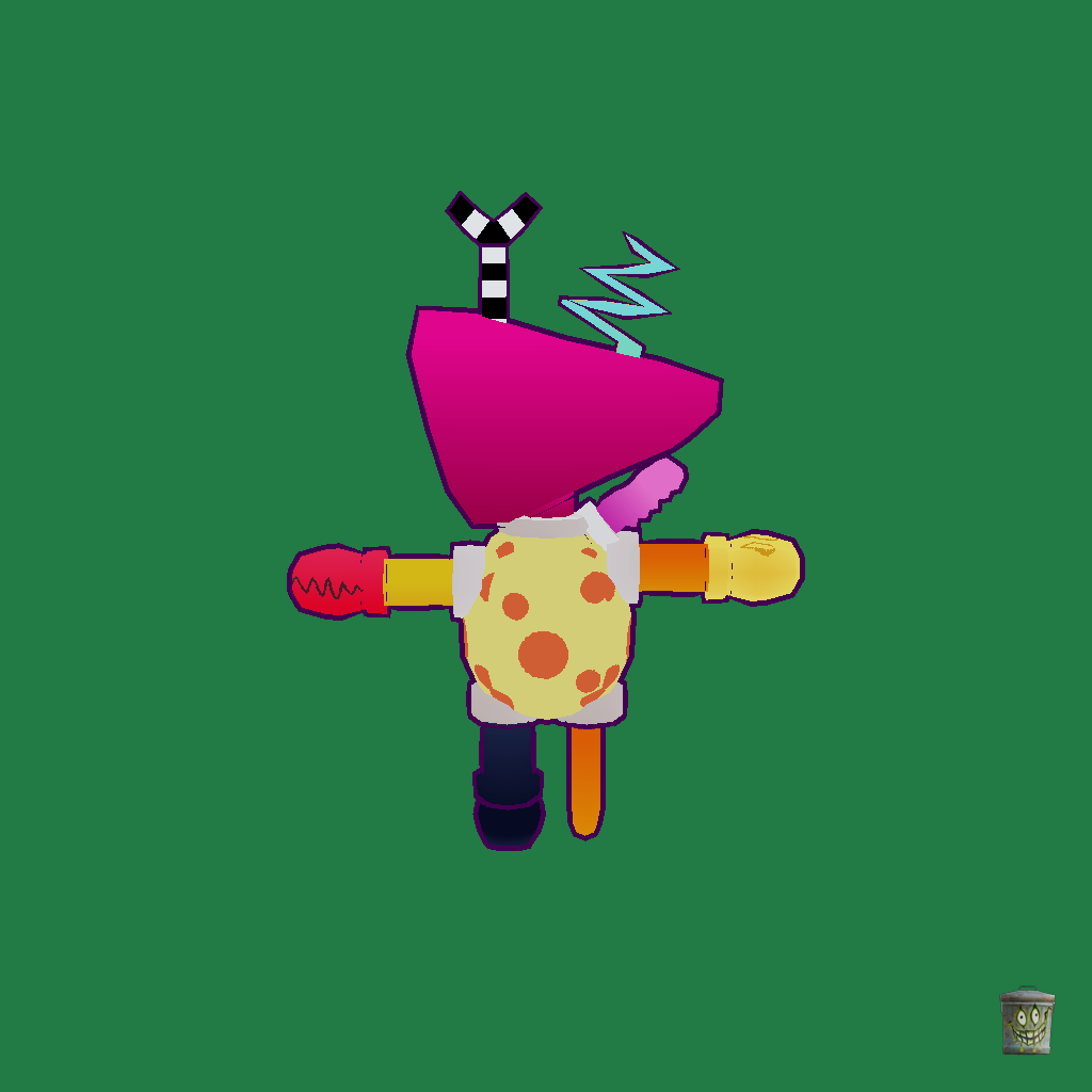 Zooble Plushie - Back