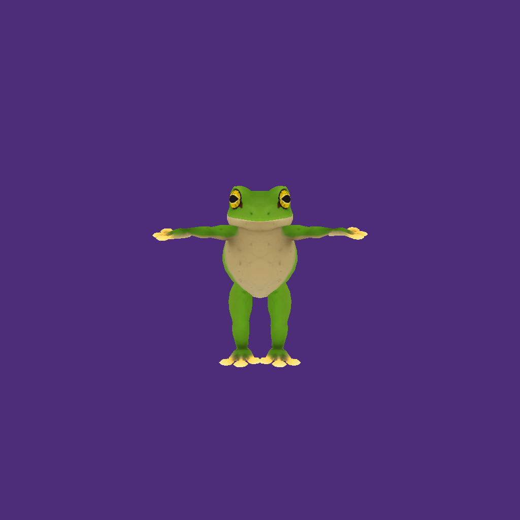 Mario Odyssey Frog V2 - Front