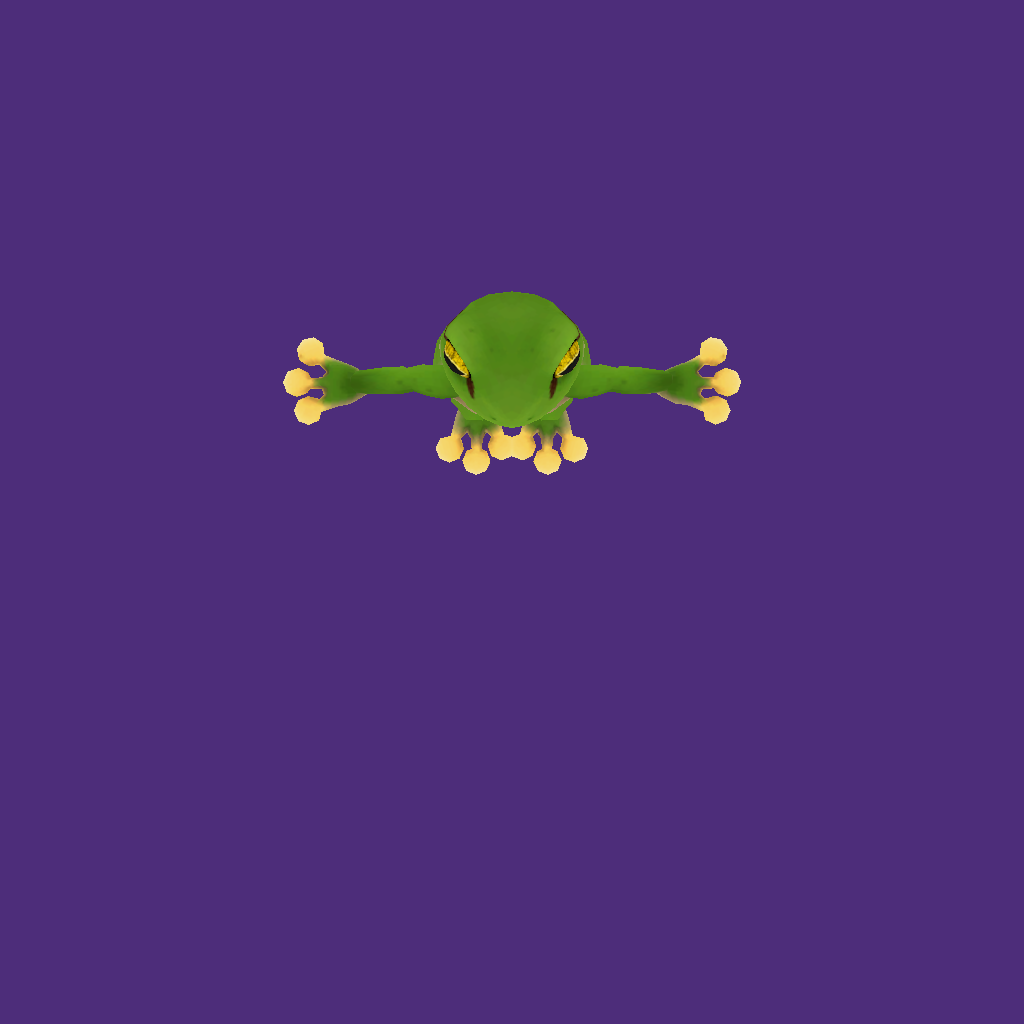 Mario Odyssey Frog V2 - Straight Top