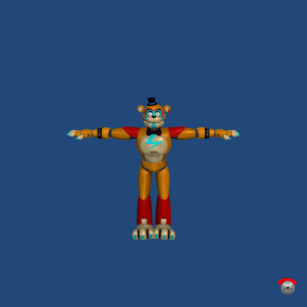 FNaF˸ Help Wanted 2 Glamrock Freddy - Front