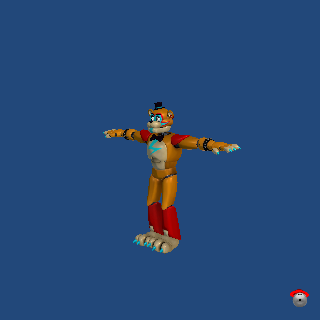 FNaF˸ Help Wanted 2 Glamrock Freddy - Front Left
