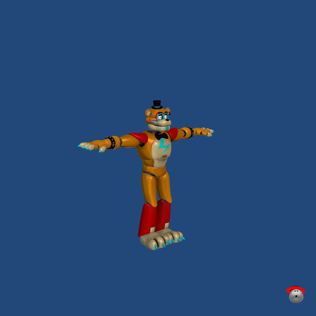 FNaF˸ Help Wanted 2 Glamrock Freddy - Front Right