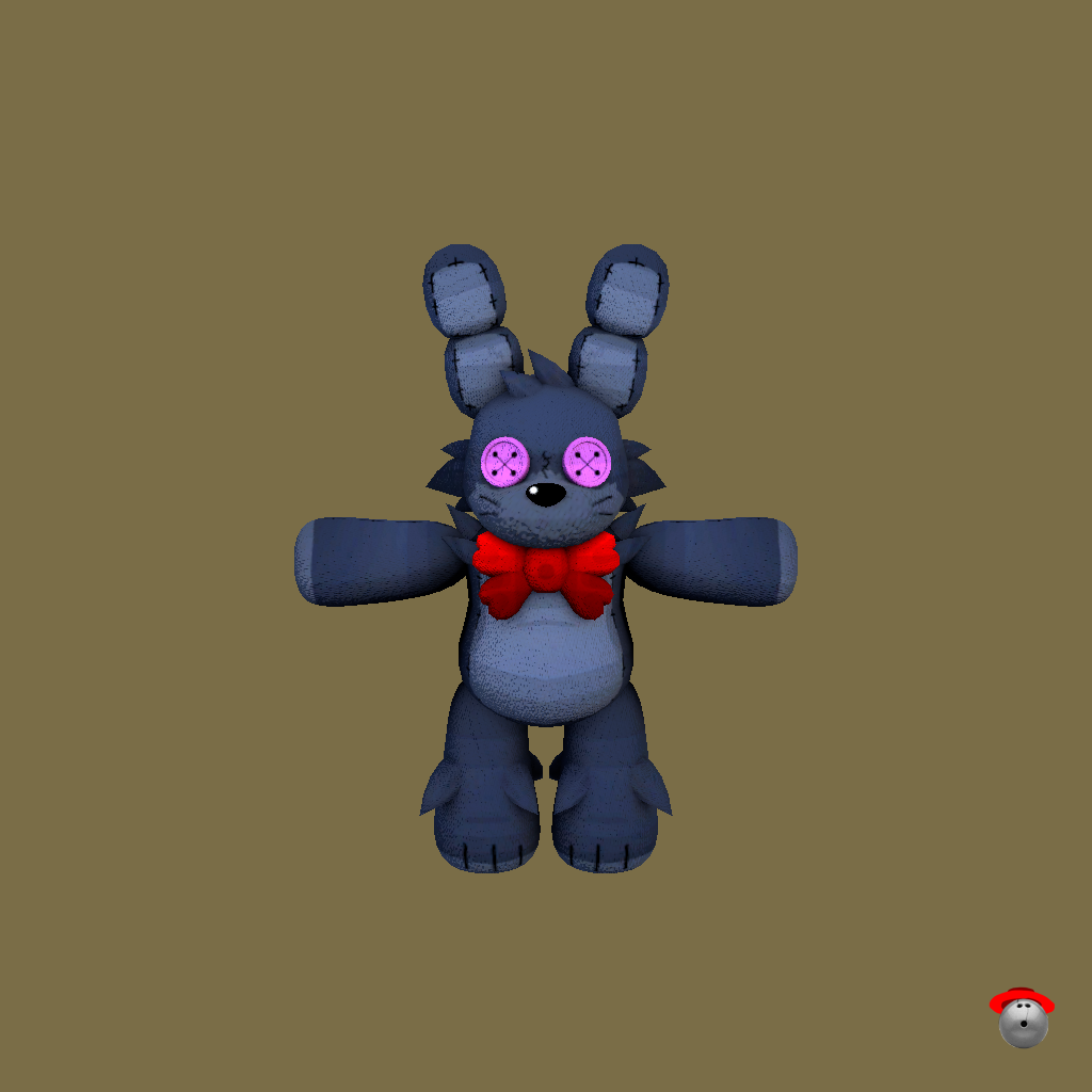 Bonnie The Bunny Plushie - Front