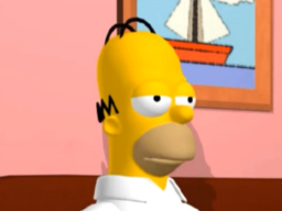 Homer Simpson （The Simpsons Hit and Run Cutscenes）